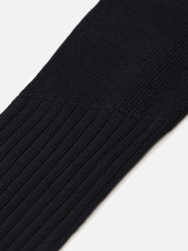 Chaussettes Bret en fil d'écosse marine Chaussettes homme