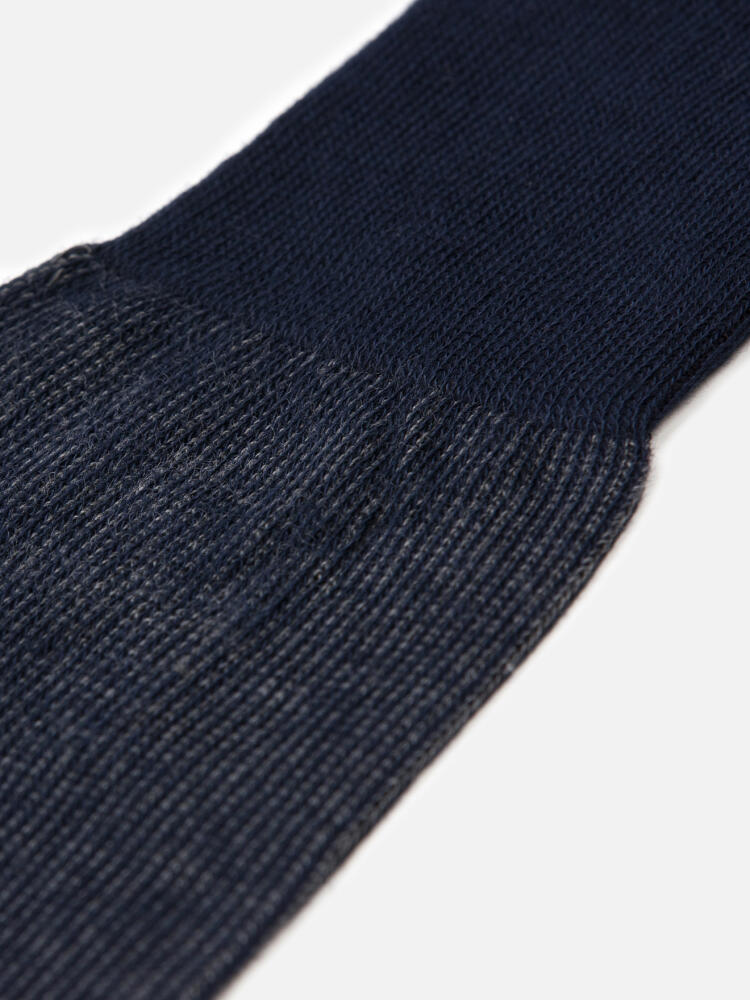 Chaussettes Ben à micro-motif gris Chaussettes homme