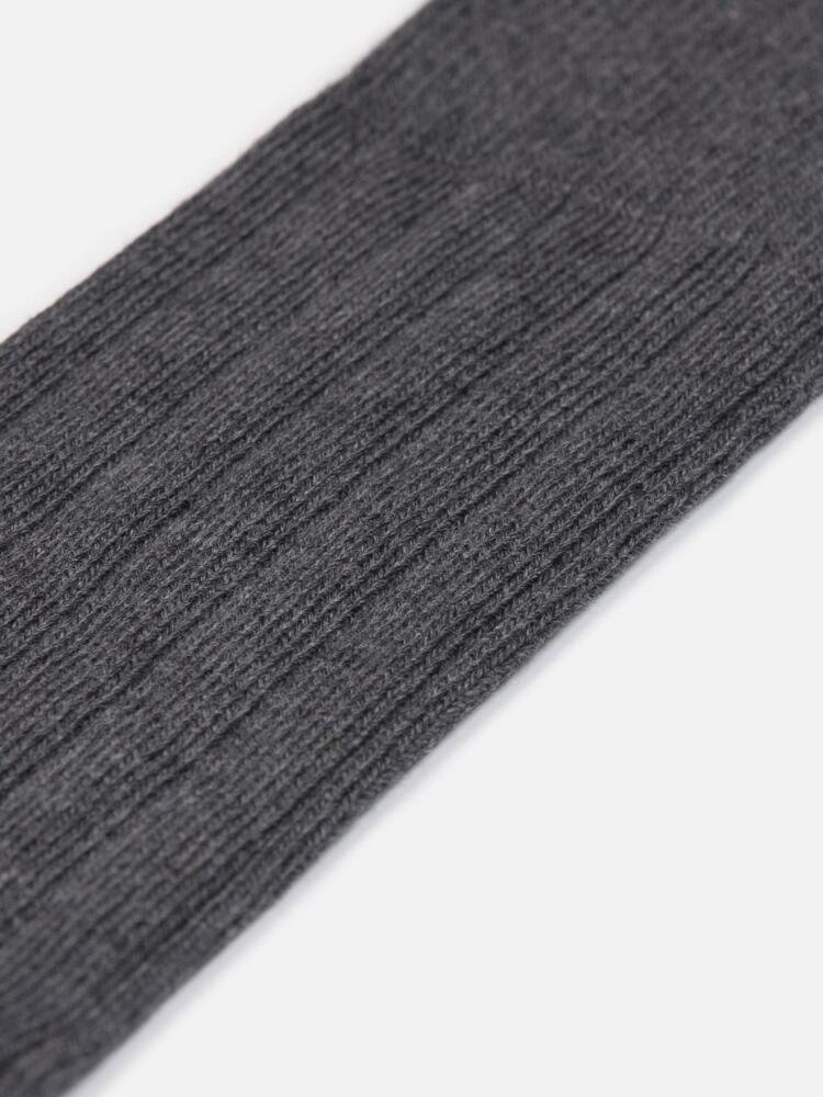 Chaussettes en coton anthracite Chaussettes homme