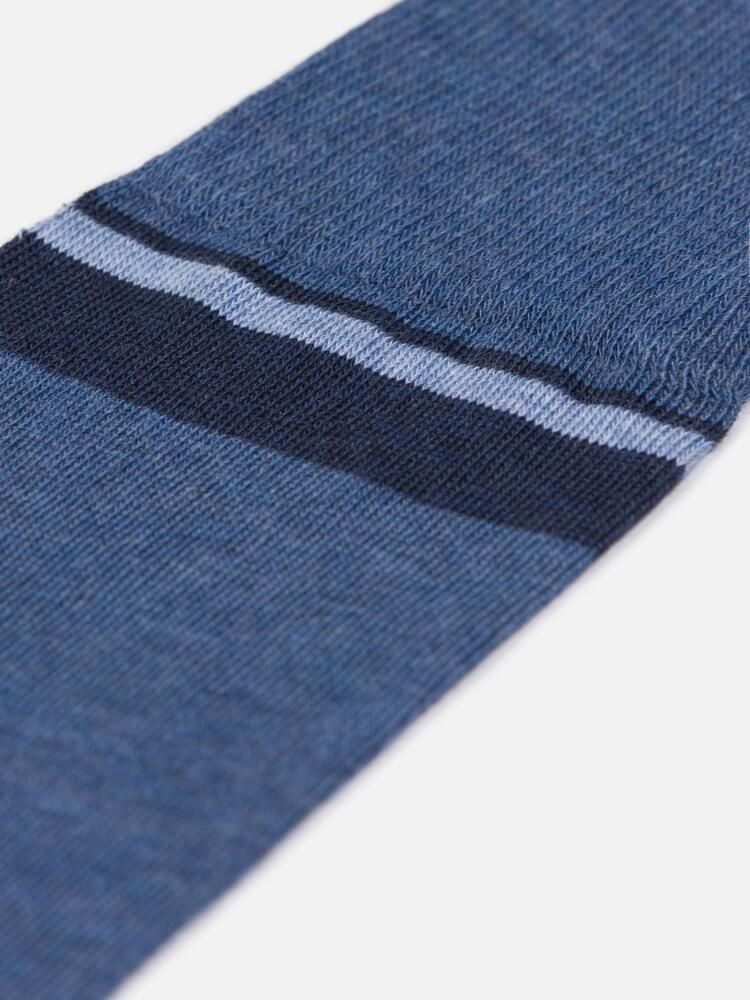 Chaussettes en coton bleues Chaussettes homme