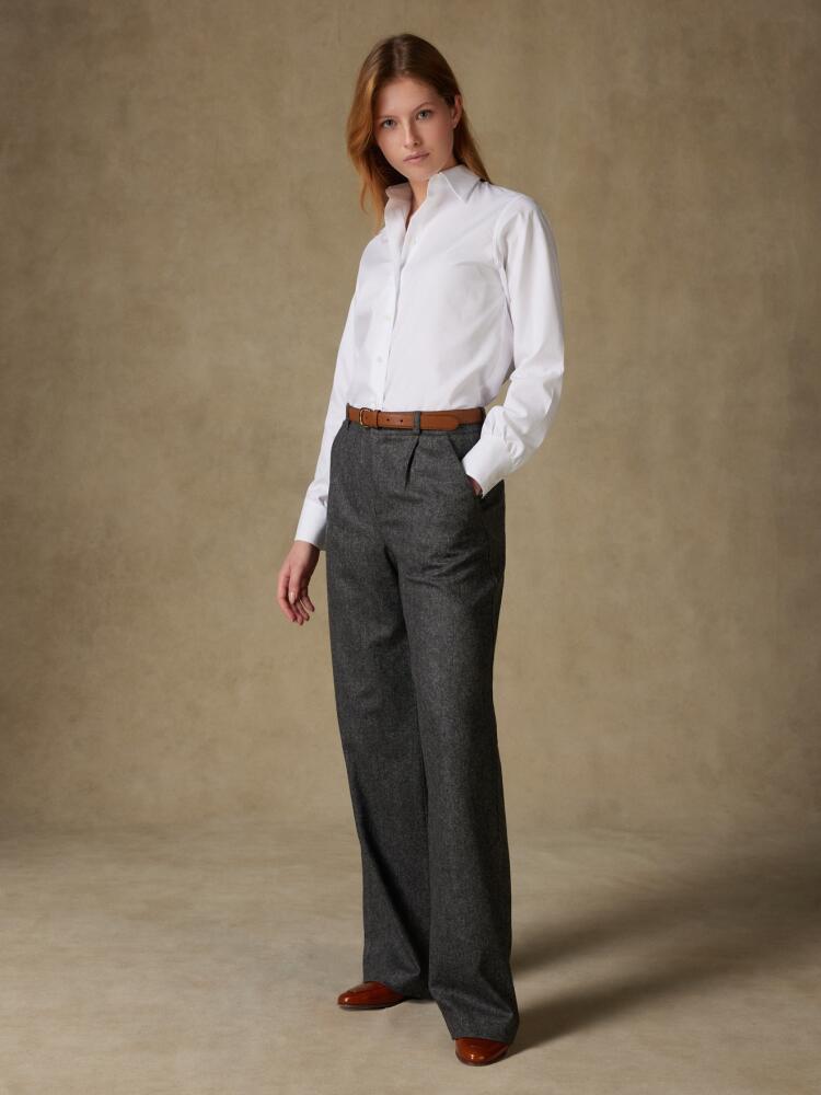 Chemise Albane texturée blanche Chemises Femme