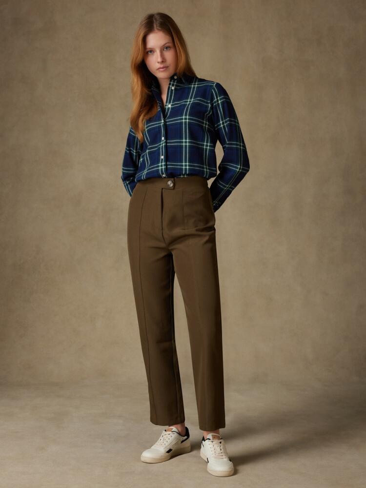 Chemise Albane en denim à tartans Chemises Femme