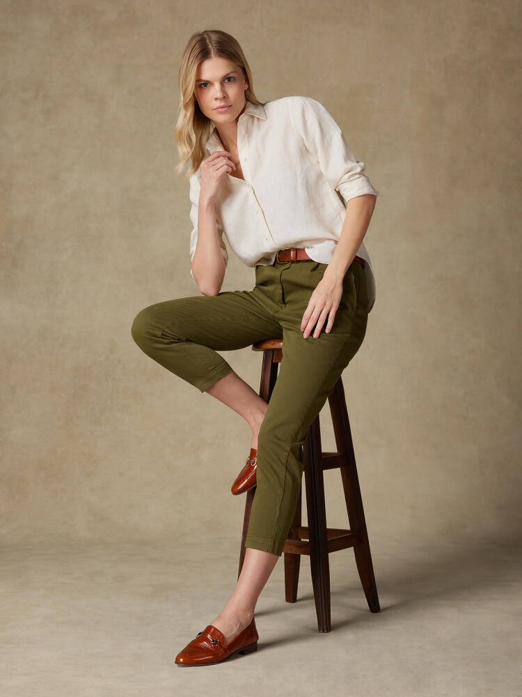 Chemise Albane en lin sable Chemises Femme