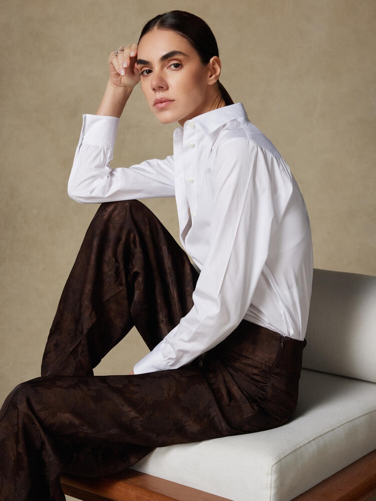 Chemise Albane en popeline blanche Chemises Femme