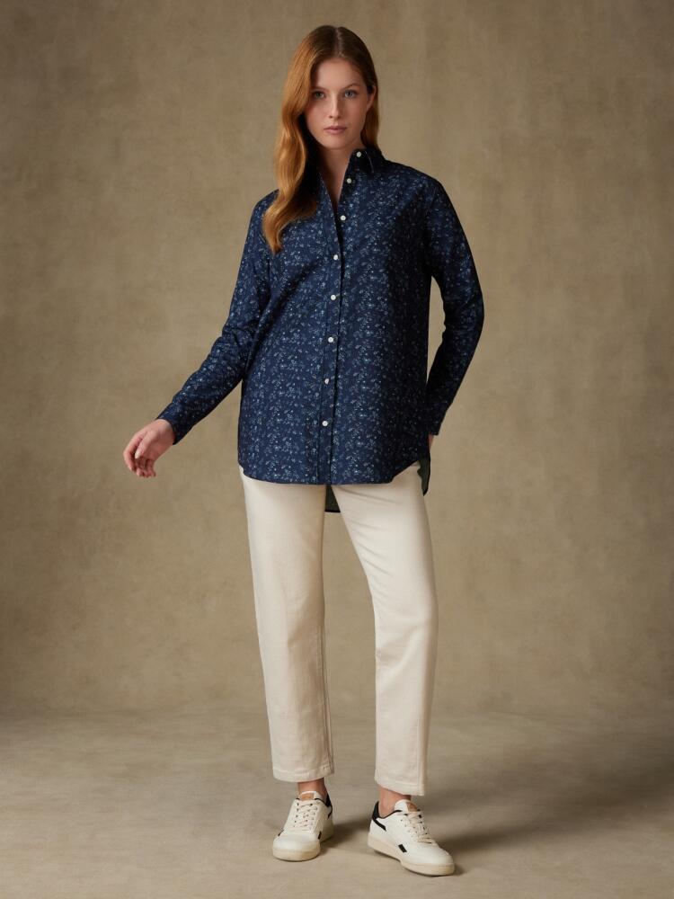 Chemise Justine en flanelle à imprimé floral Chemises Femme
