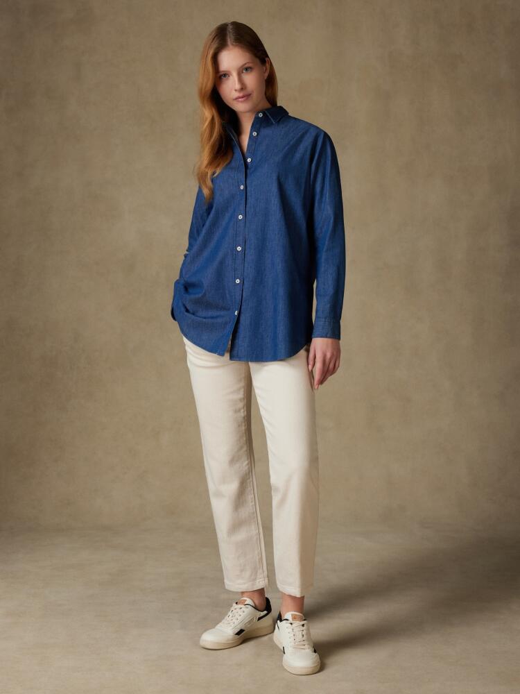 Chemise Justine de denim Chemises Femme