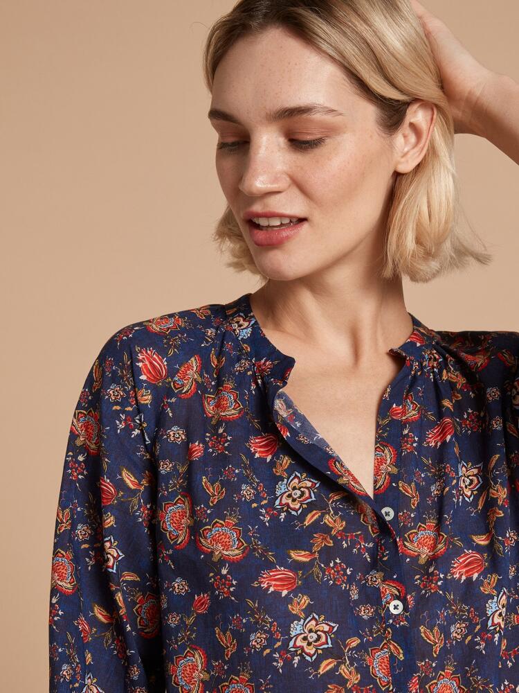 Blouse Camille à imprimé bohème Chemises Femme