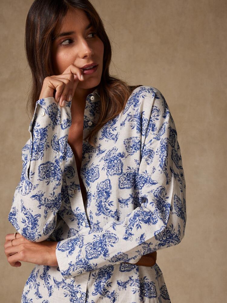 Chemise Coby à imprimé ethnique Chemises Femme