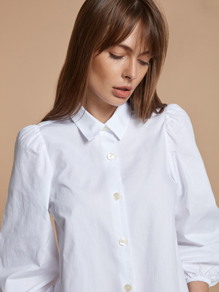Chemise Manon en piqué blanc Chemises Femme
