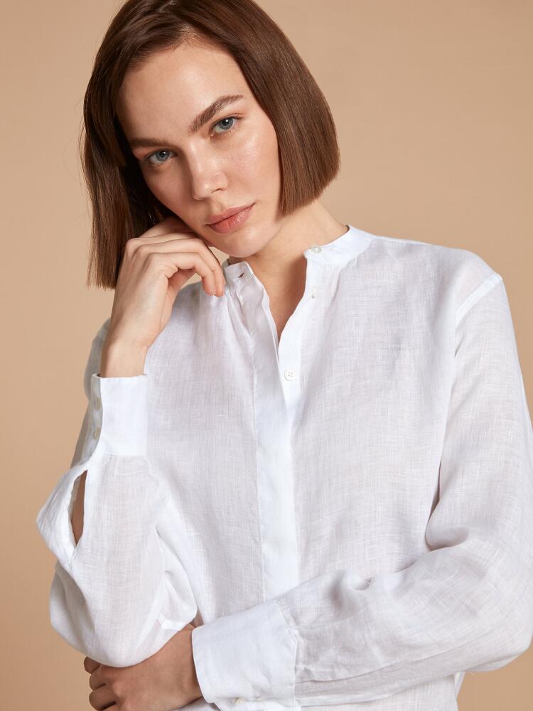 Chemise Palma en lin blanc Chemises Femme