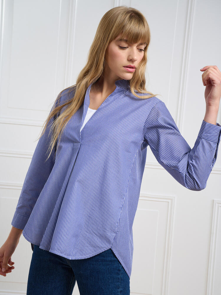 Chemise Paloma à rayures marine Chemises Femme