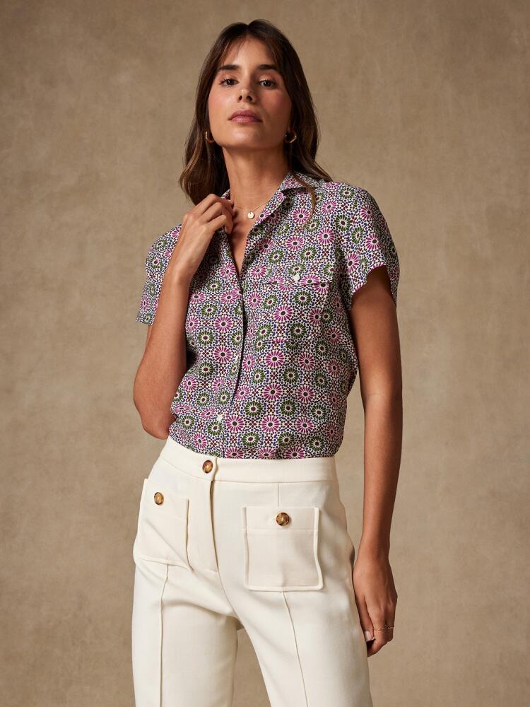 Chemise Salina à imprimé ethnique Chemises Femme