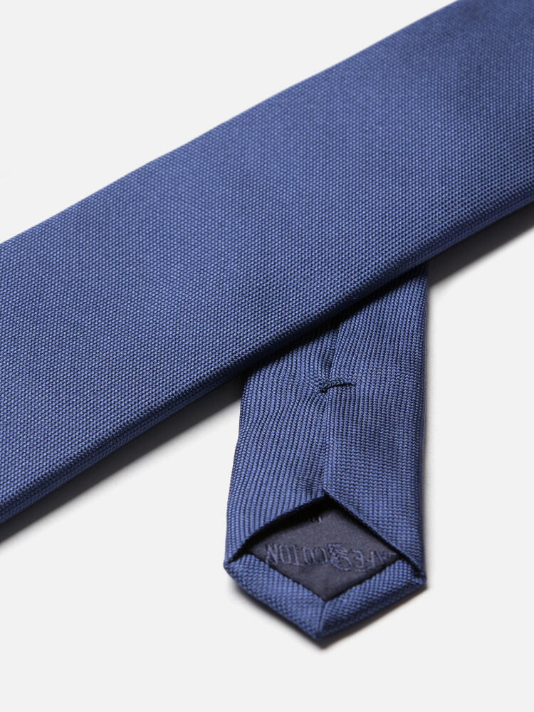 Cravate Anaheim en soie bleue Cravates