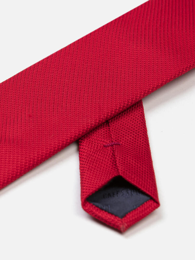 Cravate Nils en soie bordeaux Cravates