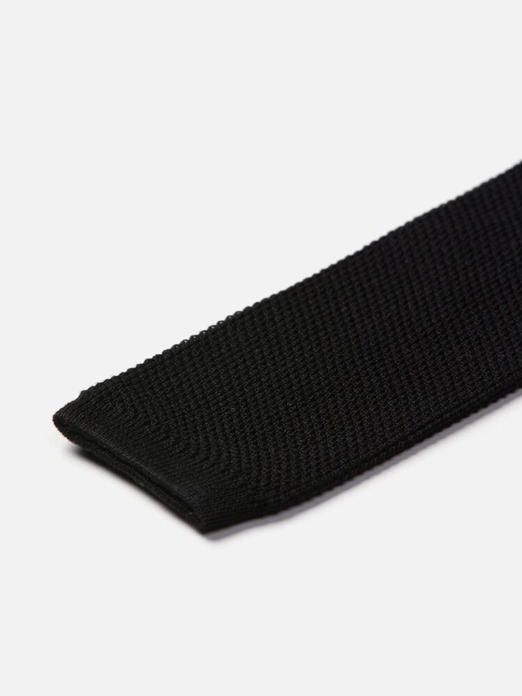 Chemise fine en tricot anthracite Cravates