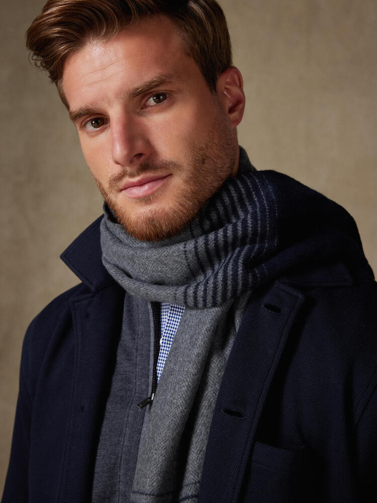 Écharpe Ross en chevron bicolore Écharpes