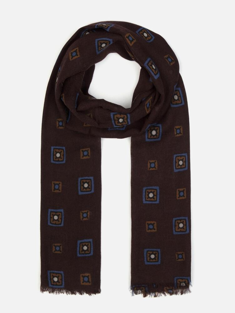 Echarpe Rome chocolat Outlet