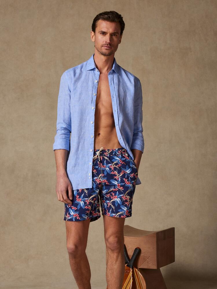 Maillot de bain marine jardin tropical Outlet