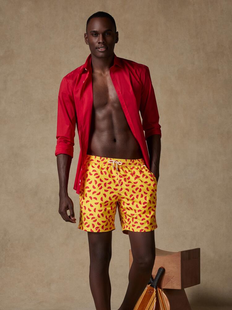 Maillot de bain jaune watermelon Outlet