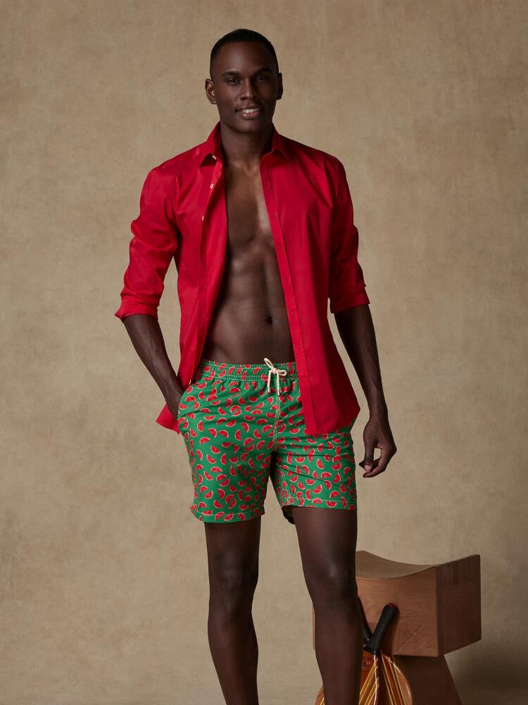 Maillot de bain vert watermelon Outlet