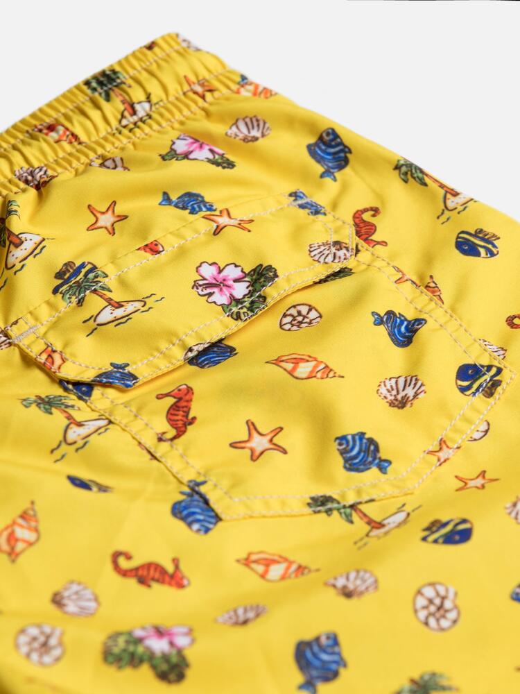Maillot de bain Shell jaune Maillots De Bain