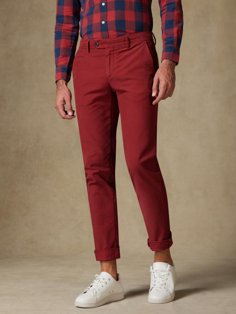 Pantalon Chris rouge Pantalons
