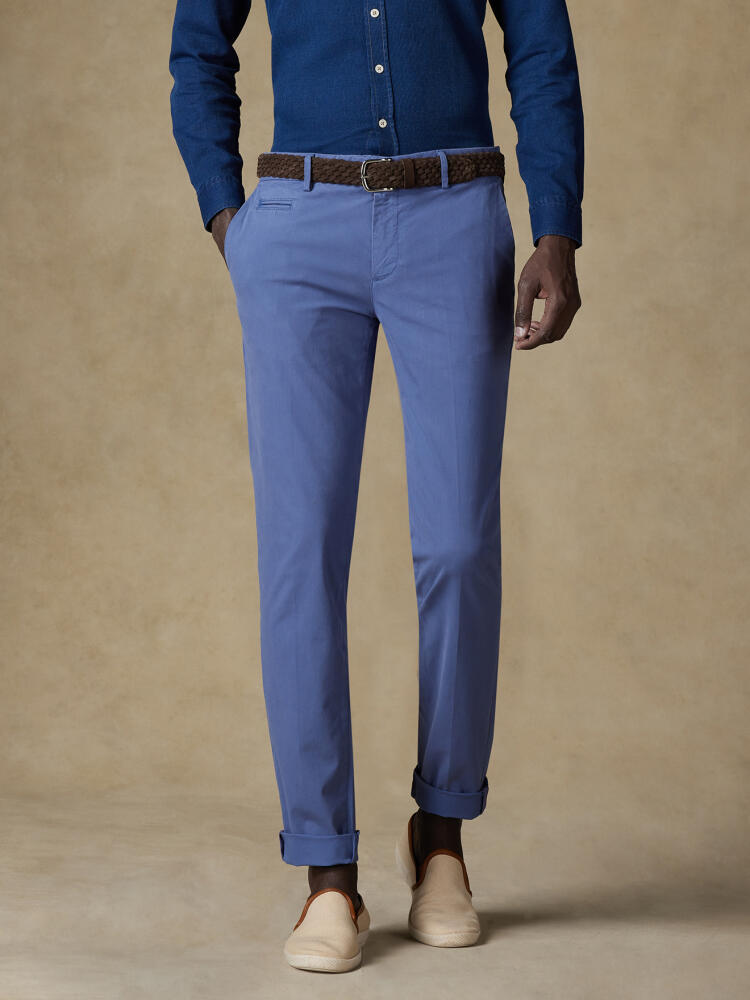 Pantalon chino cobalt Pantalons