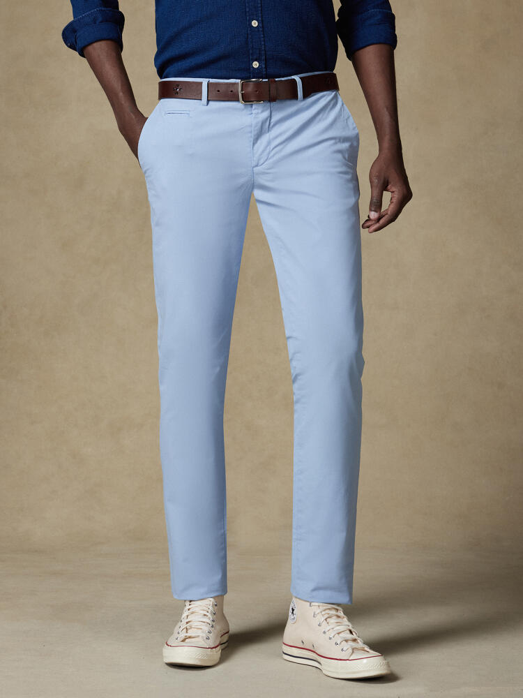 Pantalon chino ciel Pantalons