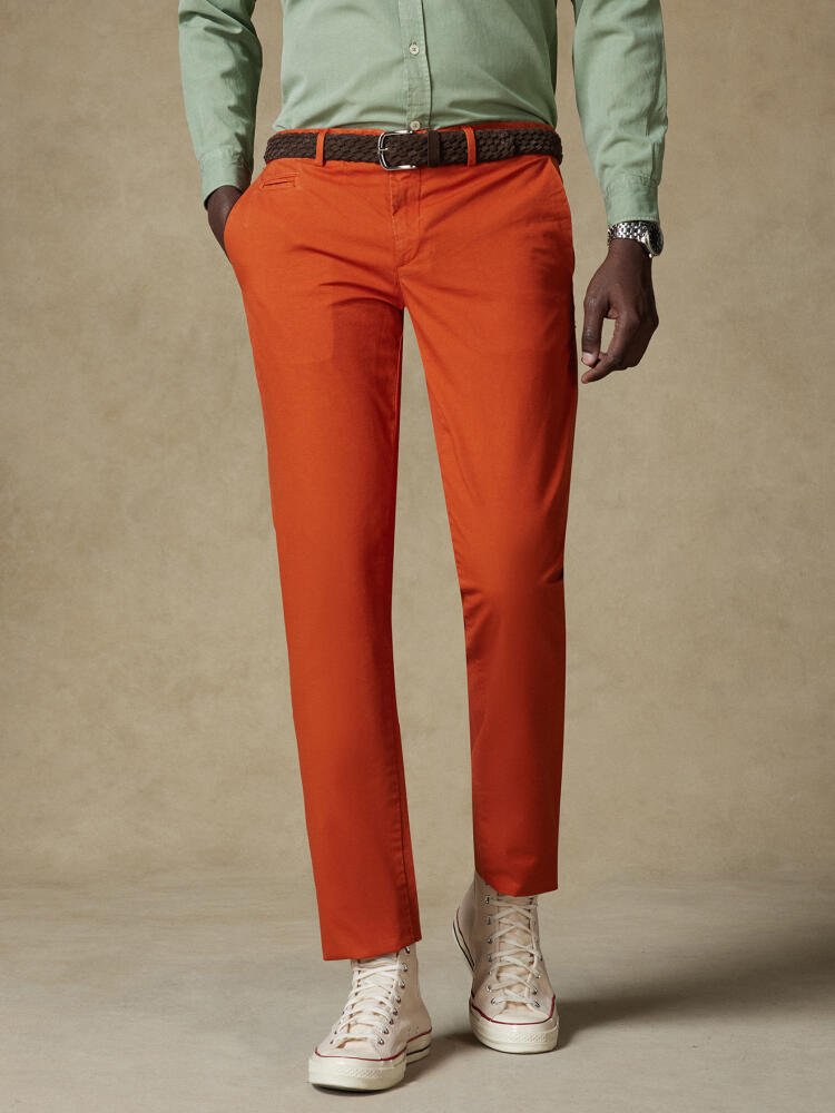 Pantalon chino rust Pantalons
