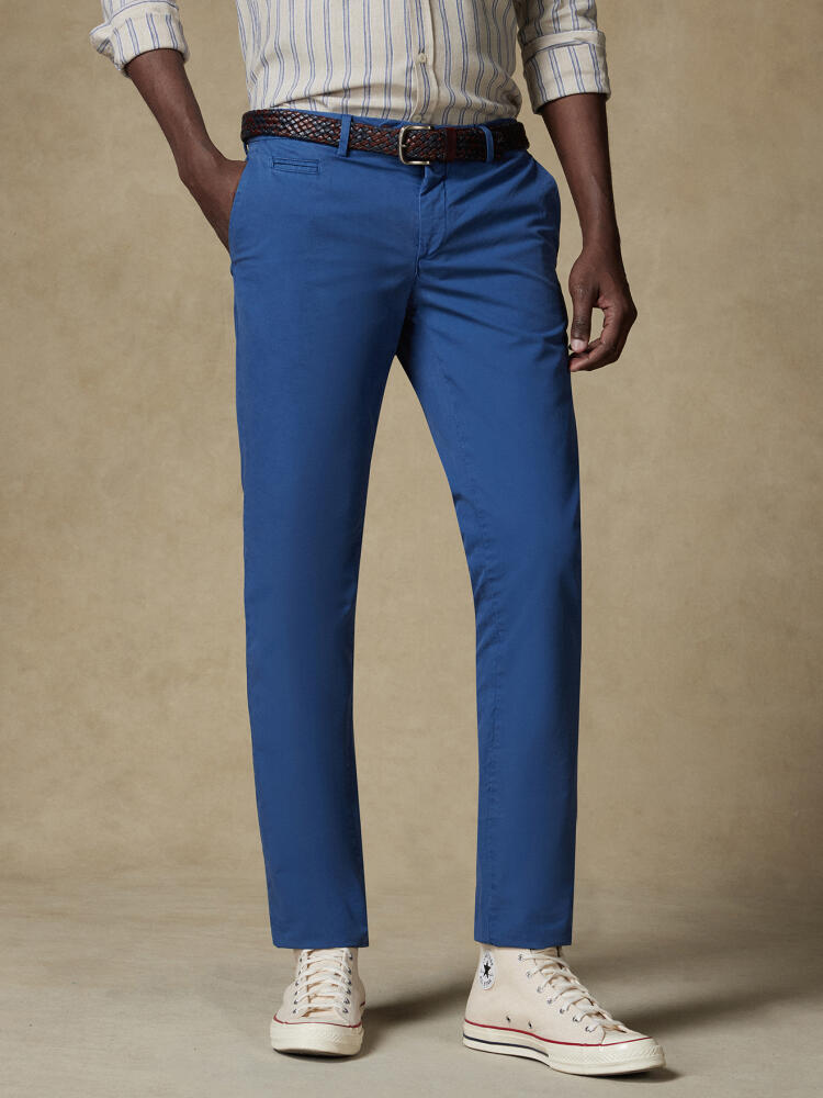 Pantalon chino cobalt Pantalons