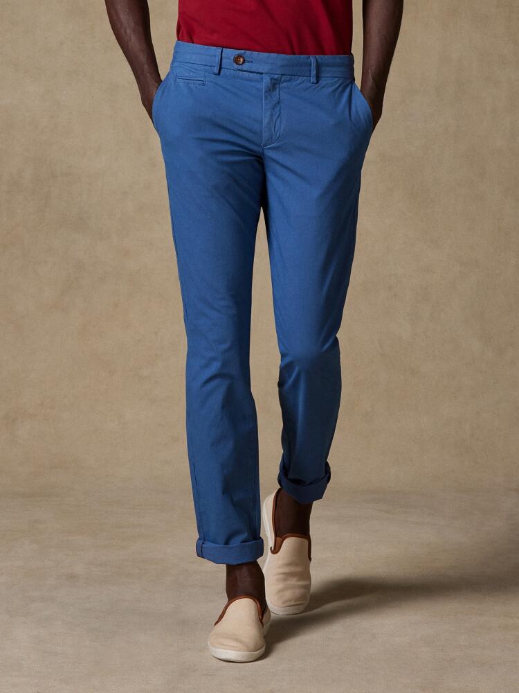 Pantalon chino cobalt Pantalons
