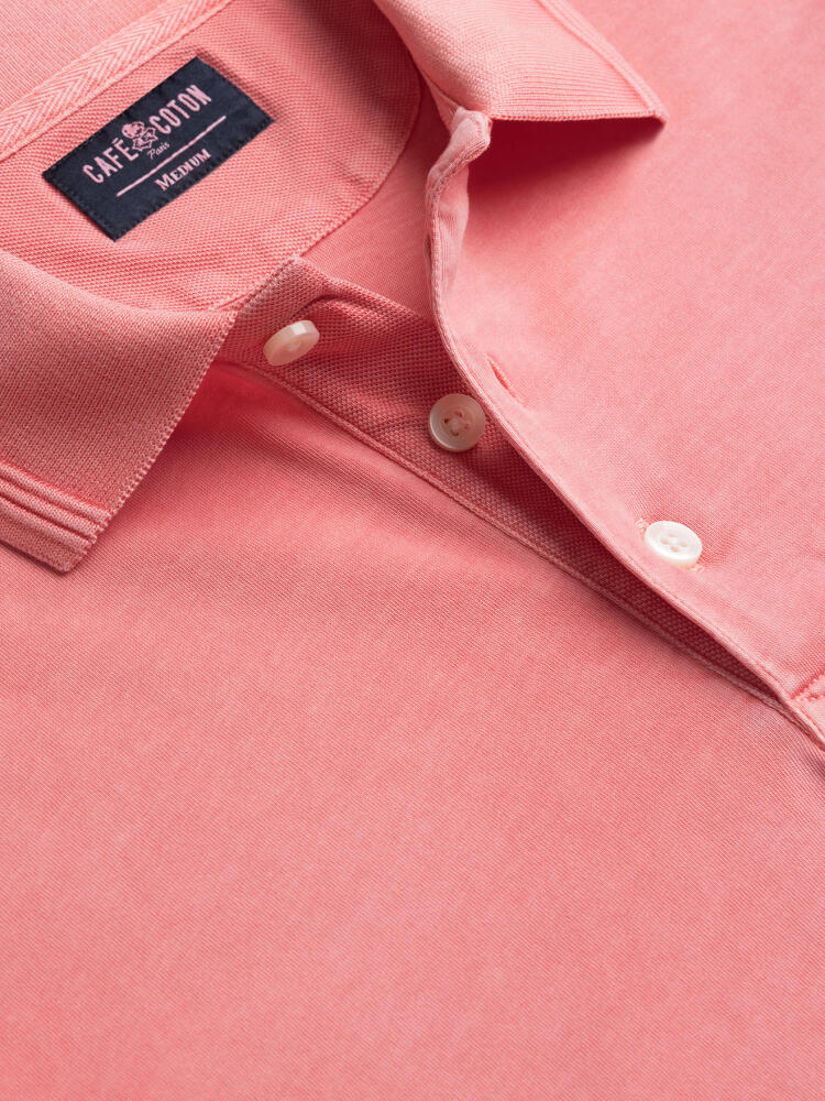 Polo Will en jersey bois de rose Polos