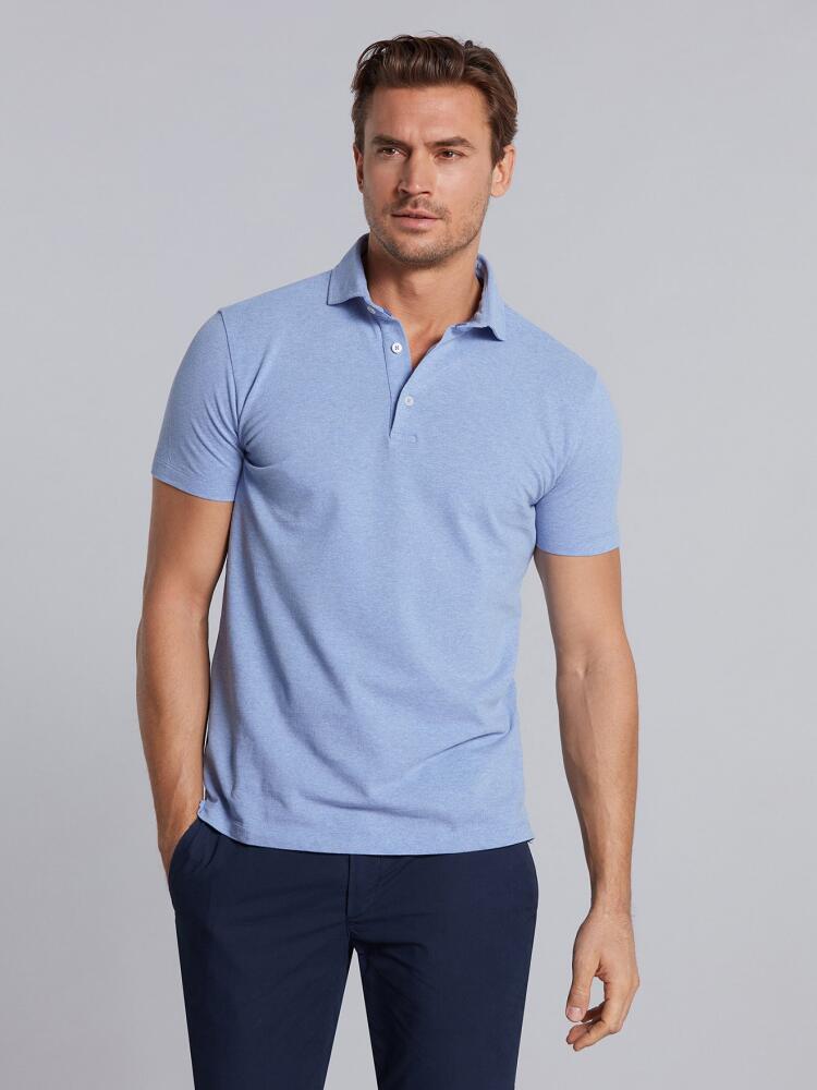 Polo Heritage en piqué ciel Polos