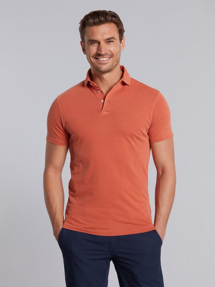 Polo Kirk en jersey orange Polos
