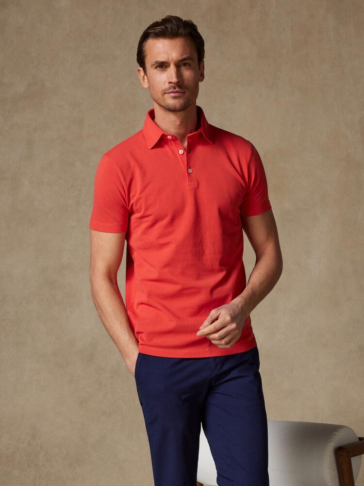 Polo Héritage en piqué corail Polos