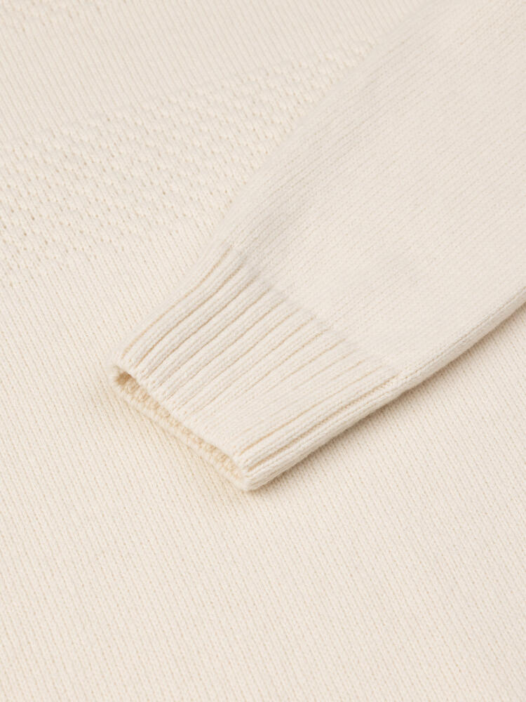 Col roulé Dorian écru Pulls homme