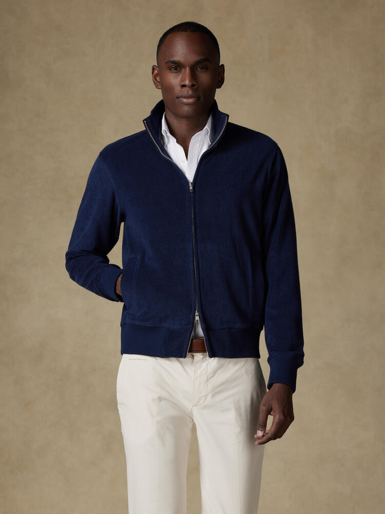 Full zip Todd en éponge marine Pulls homme