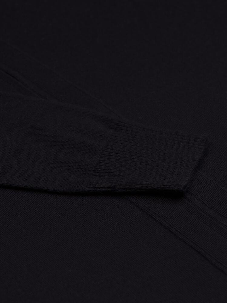 Cardigan zippé Bady en mérinos marine Pulls homme