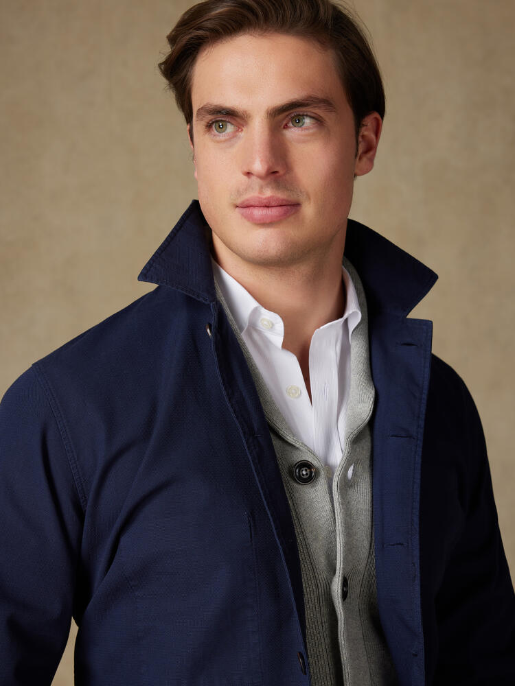 Surchemise Carl marine Surchemises Homme