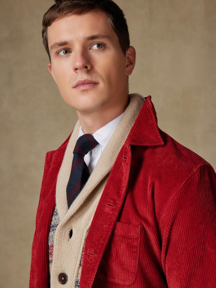 Surchemise en velours bordeaux Outlet