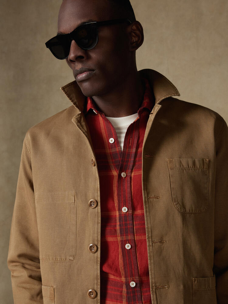 Surchemise Stanley écorce Surchemises Homme