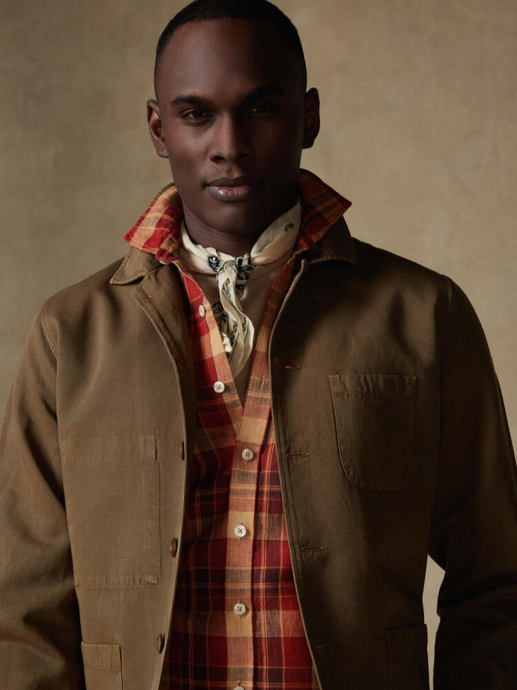 Surchemise Stanley havane Surchemises Homme