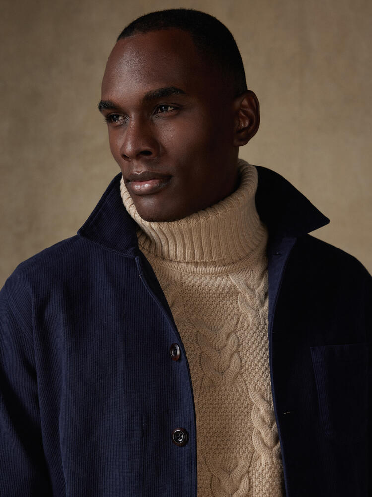 Surchemise Hugo marine Surchemises Homme